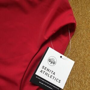 Senita Athletics Red Swim Bottom NWT Size XS